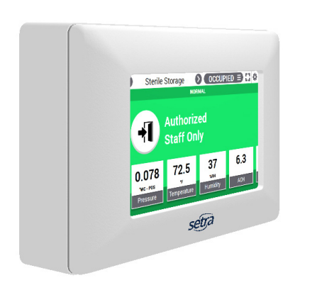 Room Pressure Monitors — Setra Systems