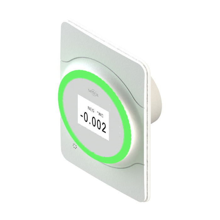 Setra Lite™ Room Pressure Monitor with Visual Alarm Only