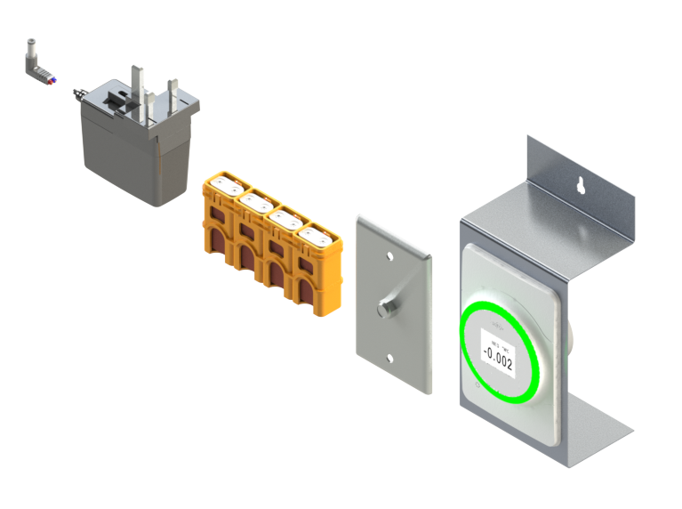 Setra Lite™ Room Pressure Monitor with Audible Alarm